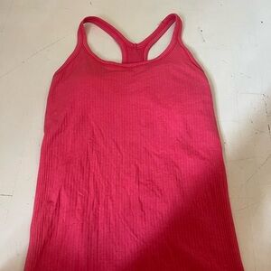 Lululemon Athletica Pink Racerback Tank
